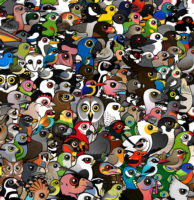 birdorable-crowd