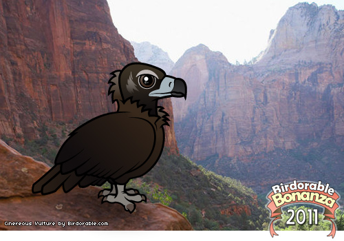 Birdorable Cinereous Vulture