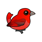 Thumbnail of Birdorable Summer Tanager 