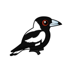 Thumbnail of Birdorable Australian Magpie 