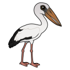 Thumbnail of Birdorable Asian Openbill 