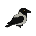 Thumbnail of Birdorable Hooded Crow 