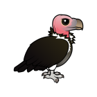 Thumbnail of Birdorable Lappet-faced Vulture 