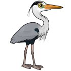 Thumbnail of Birdorable Grey Heron 