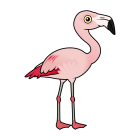 Thumbnail of Birdorable Chilean Flamingo 