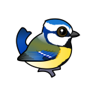 Thumbnail of Birdorable Eurasian Blue Tit 
