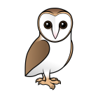 Thumbnail of Birdorable Barn Owl 