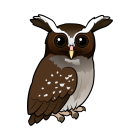Thumbnail of Birdorable Crested Owl 