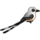 Thumbnail of Birdorable Scissor-tailed Flycatcher 