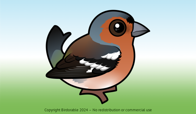 Birdorable Common Chaffinch 
