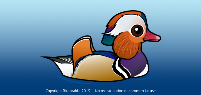 Birdorable Mandarin Duck 