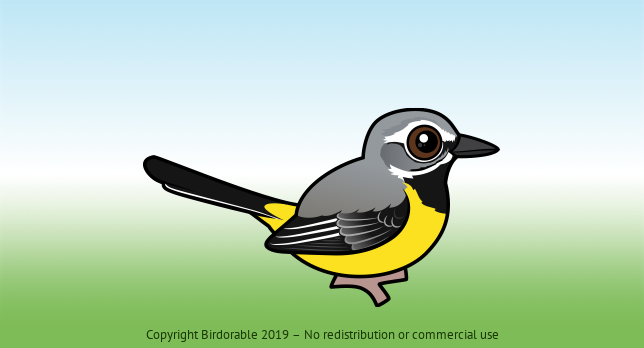 Birdorable Grey Wagtail 