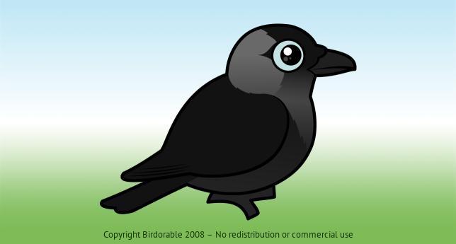 Birdorable Jackdaw 