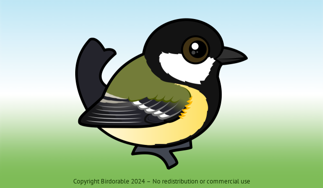 Birdorable Great Tit 