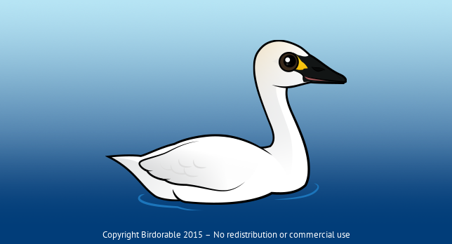 Birdorable Tundra Swan 