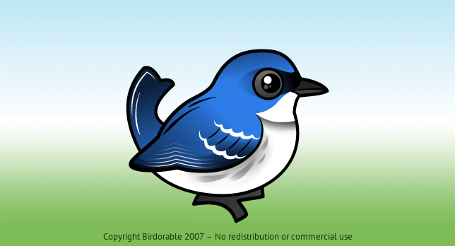 Birdorable Cerulean Warbler 