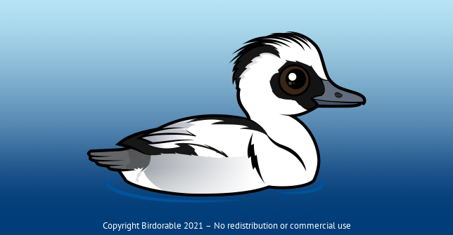 Birdorable Smew 