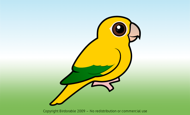 Birdorable Golden Parakeet 