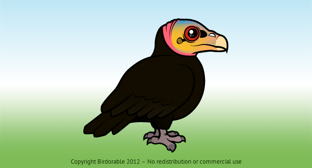 Birdorable Greater Yellow-headed Vulture 