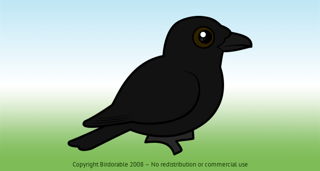 Birdorable Carrion Crow 
