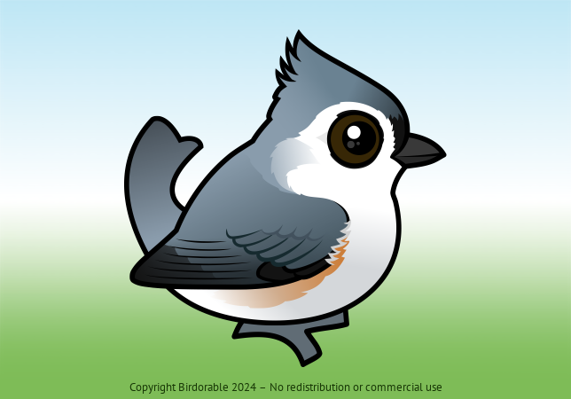 Birdorable Tufted Titmouse 