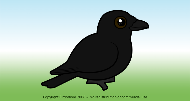 Birdorable American Crow 