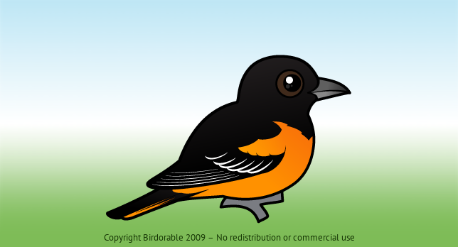 Birdorable Baltimore Oriole 