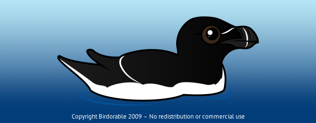 Birdorable Razorbill 