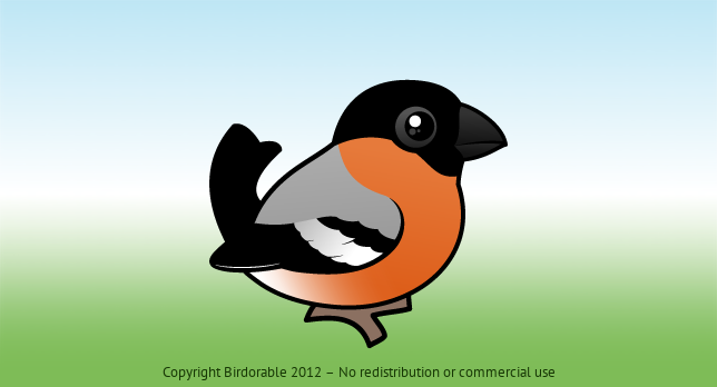 Birdorable Eurasian Bullfinch 