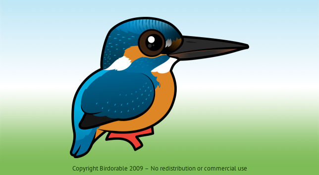 Birdorable Common Kingfisher 