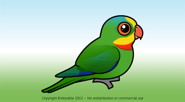 Birdorable Superb Parrot 