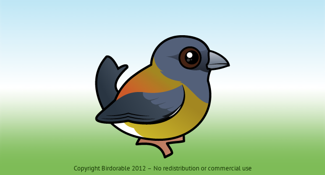 Birdorable Patagonian Sierra-Finch 
