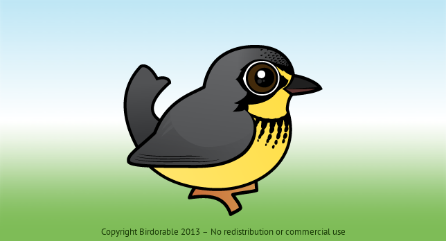 Birdorable Canada Warbler 
