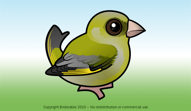 Birdorable European Greenfinch 