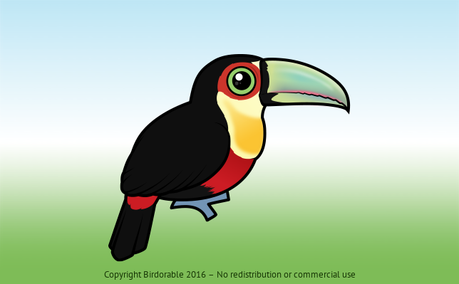 Birdorable Red-breasted Toucan 