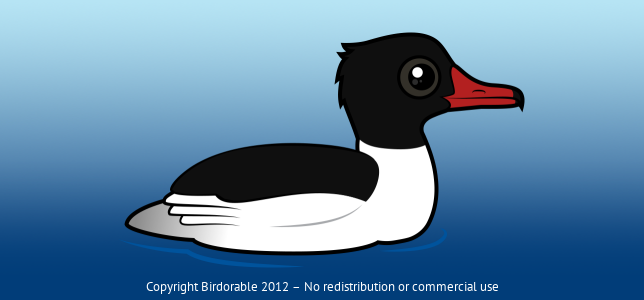 Birdorable Common Merganser 