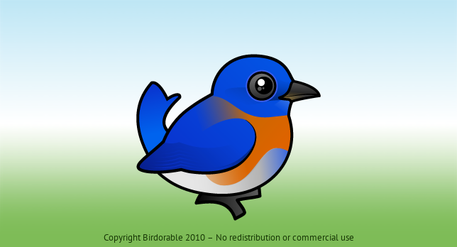 Birdorable Western Bluebird 