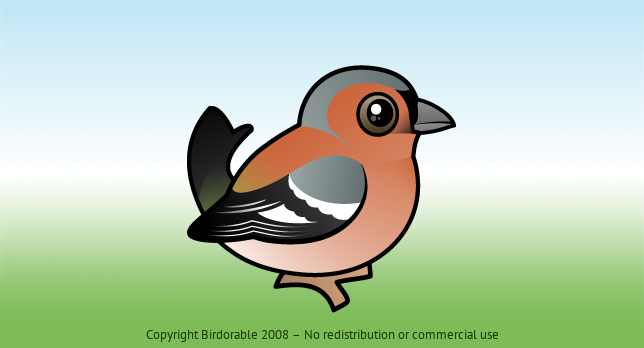 Birdorable Common Chaffinch 