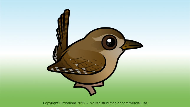 Birdorable Winter Wren 