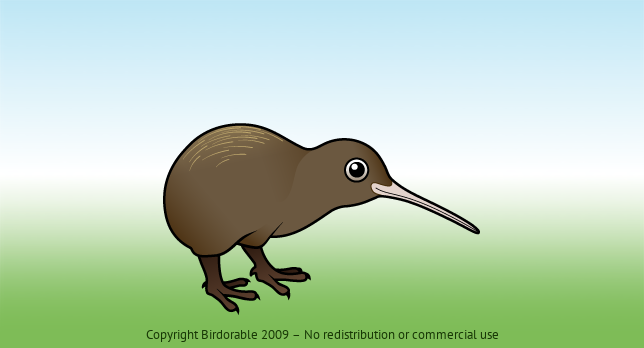Birdorable Brown Kiwi 