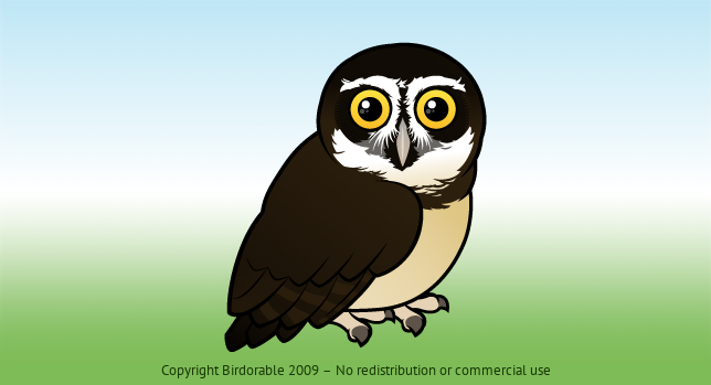 Birdorable Spectacled Owl 