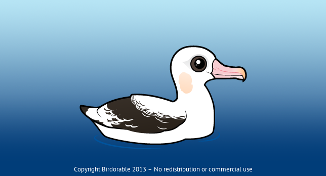 Birdorable Wandering Albatross 