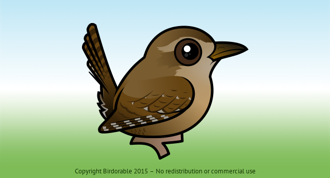 Birdorable Eurasian Wren 