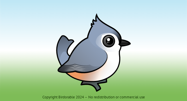 Birdorable Tufted Titmouse 
