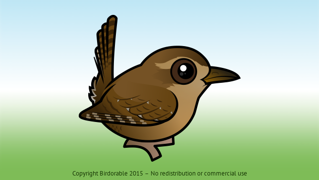 Birdorable Pacific Wren 