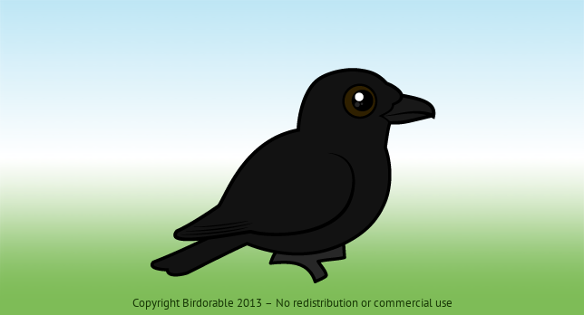 Birdorable Fish Crow 