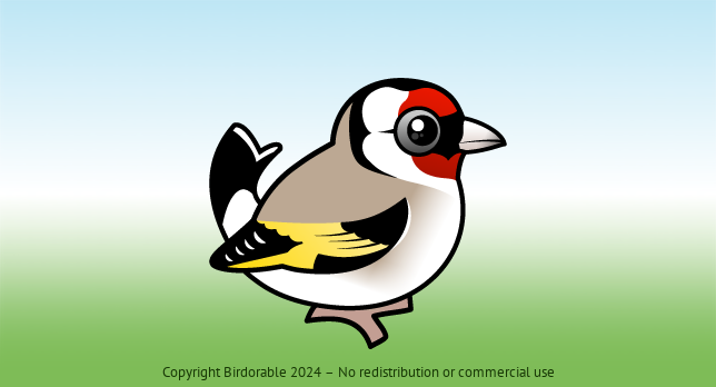 Birdorable European Goldfinch 