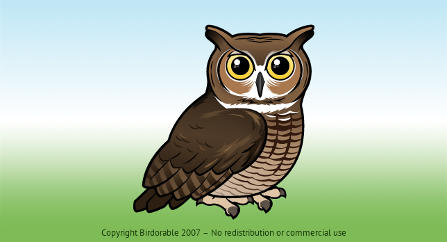 Birdorable Great Horned Owl 