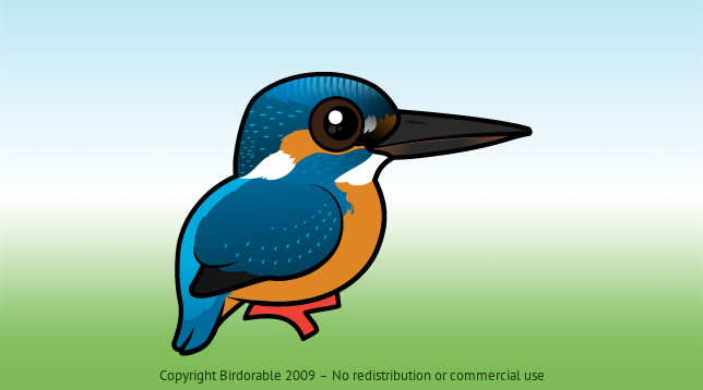 Birdorable Common Kingfisher 