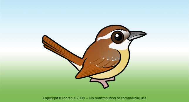 Birdorable Carolina Wren 